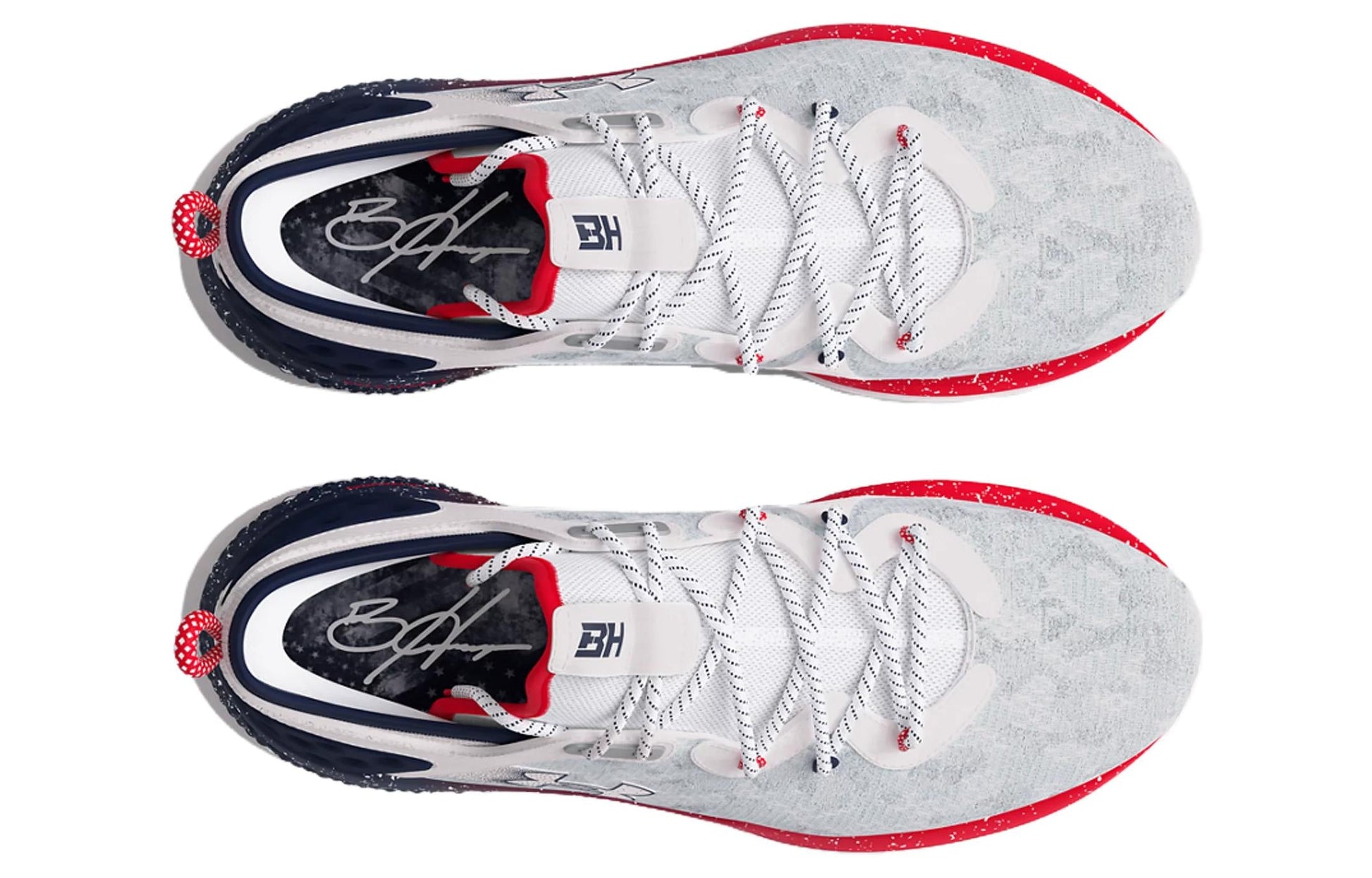 Under Armour Harper 8 Turf USA Baseball Shoes 'Grey White Red' 3026935100