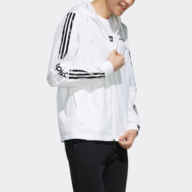 adidas neo Cozy Sports Hooded Jacket White EI4677