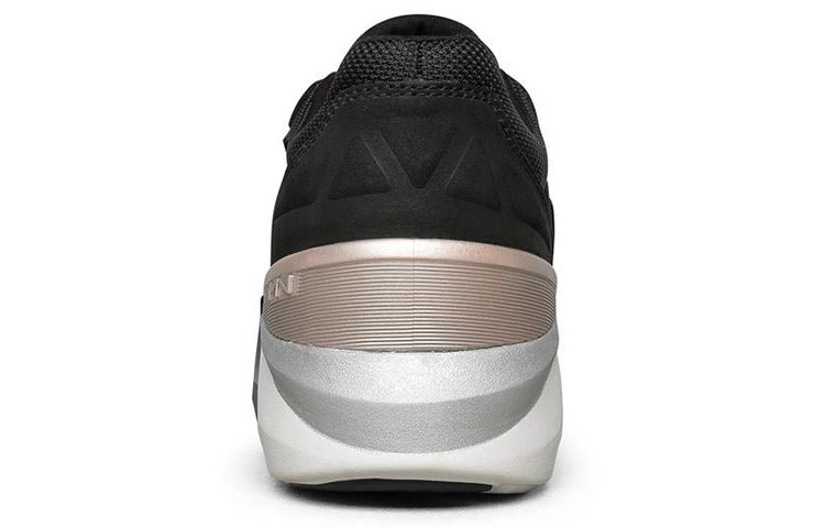 (WMNS) Skechers Diamond Air Sneakers Black 133070-BLK