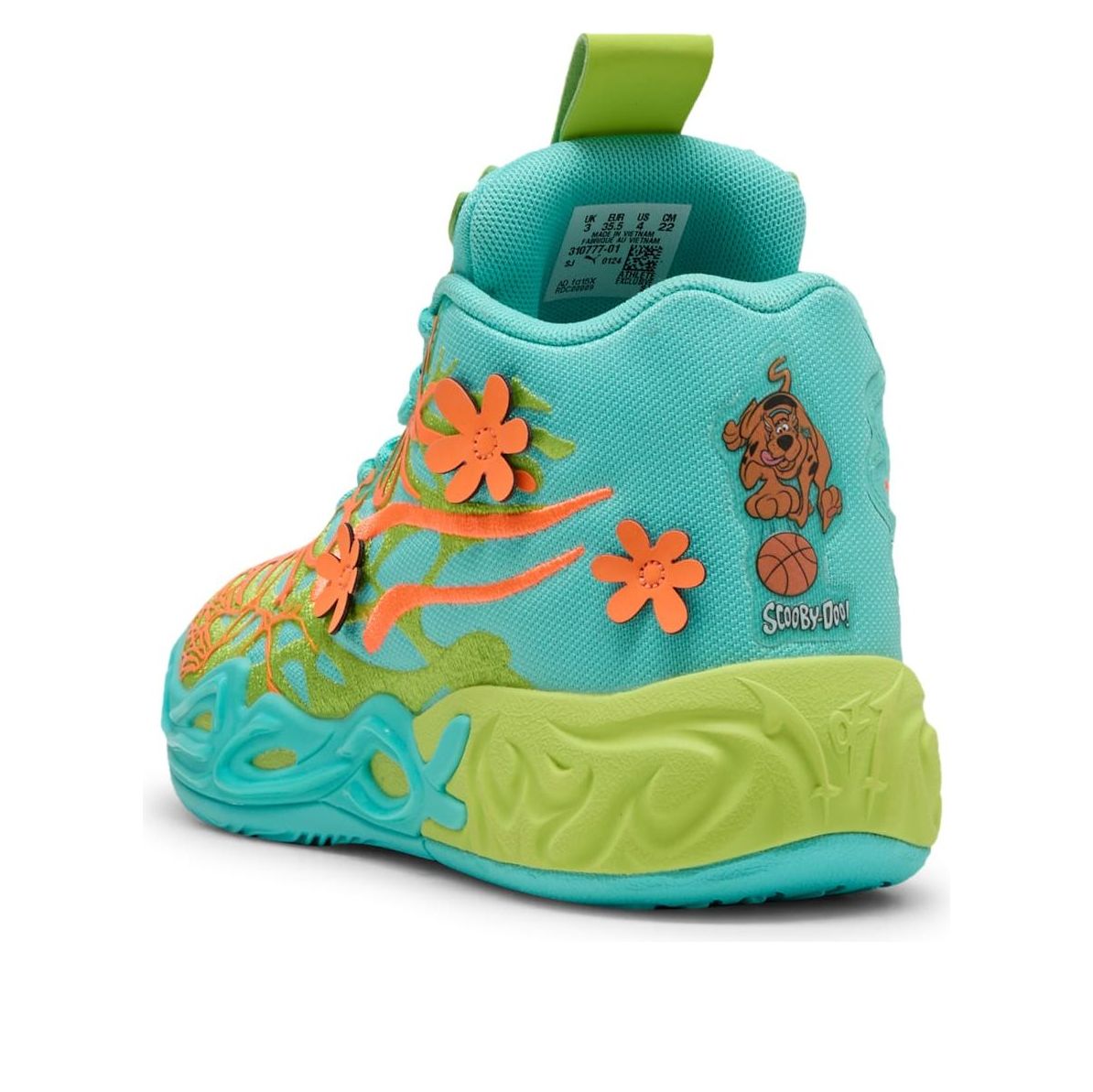 (GS) PUMA MB.04 x Scooby-Doo 'Aquatic Lime Smash Heat Fire' 310777-01