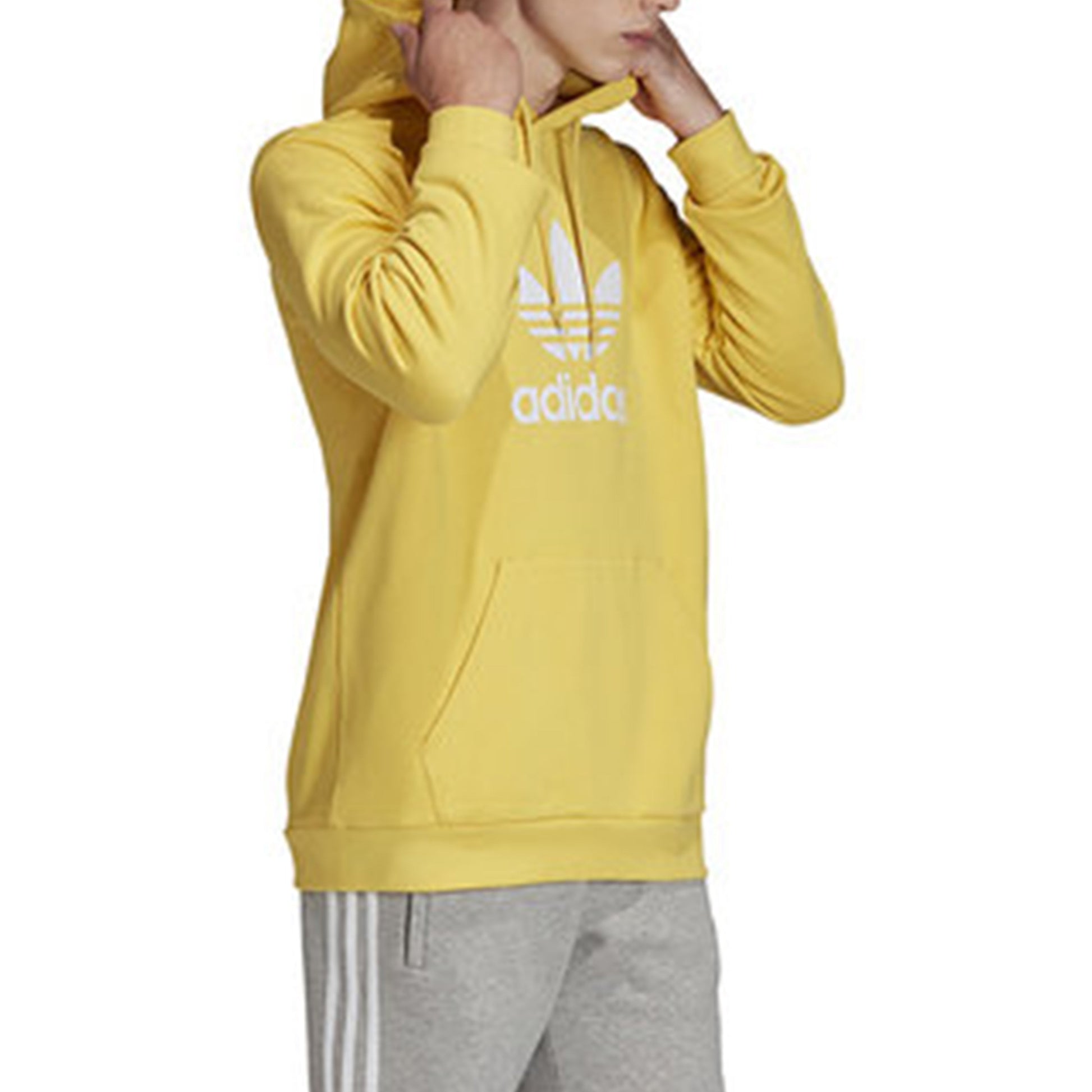 Men's adidas originals logo Printing Yellow FM3785