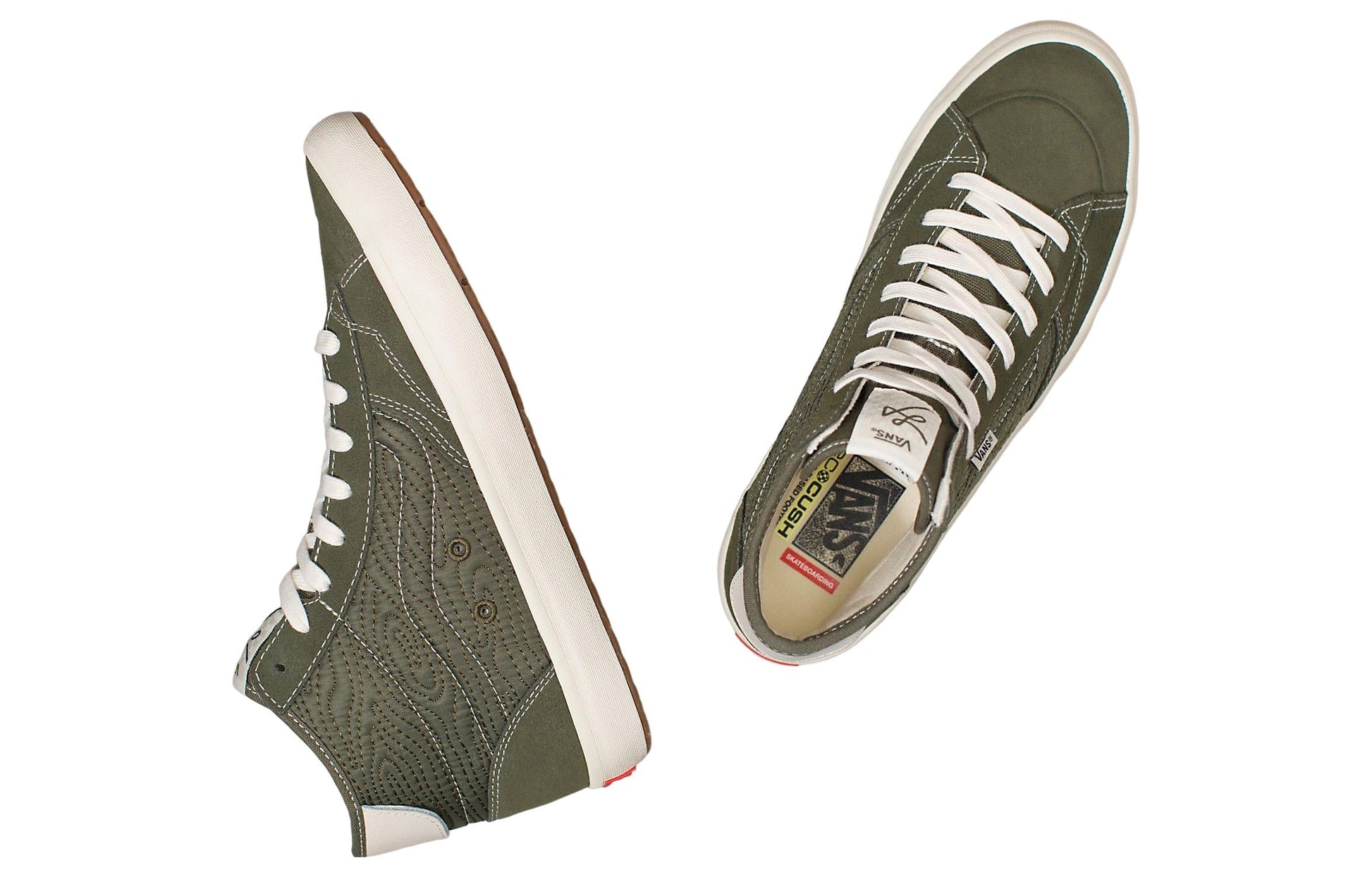 Vans Quilted The Lizzie 'Green White' VN0A4BX150K