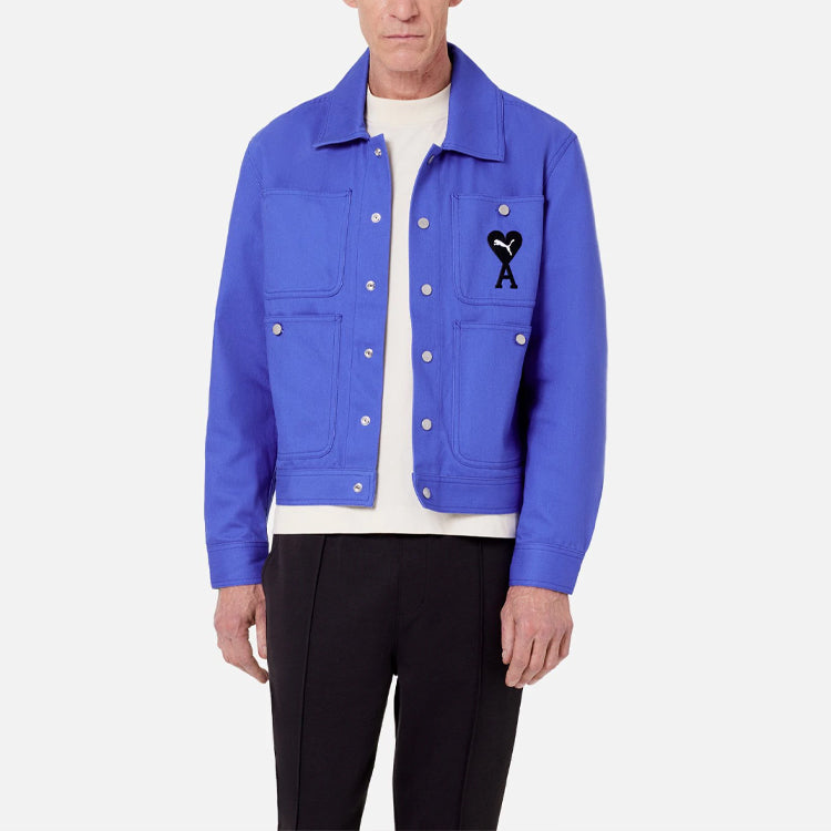 PUMA X AMI Jacket 'Blue' 534065-93