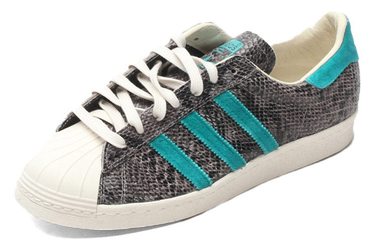 adidas Superstar 80s 'Black Ice Blue' D67654