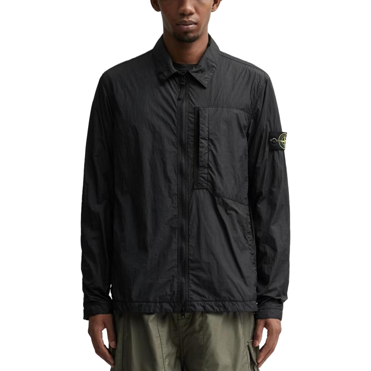 STONE ISLAND Overshirt 'Black' 791510723-V0029