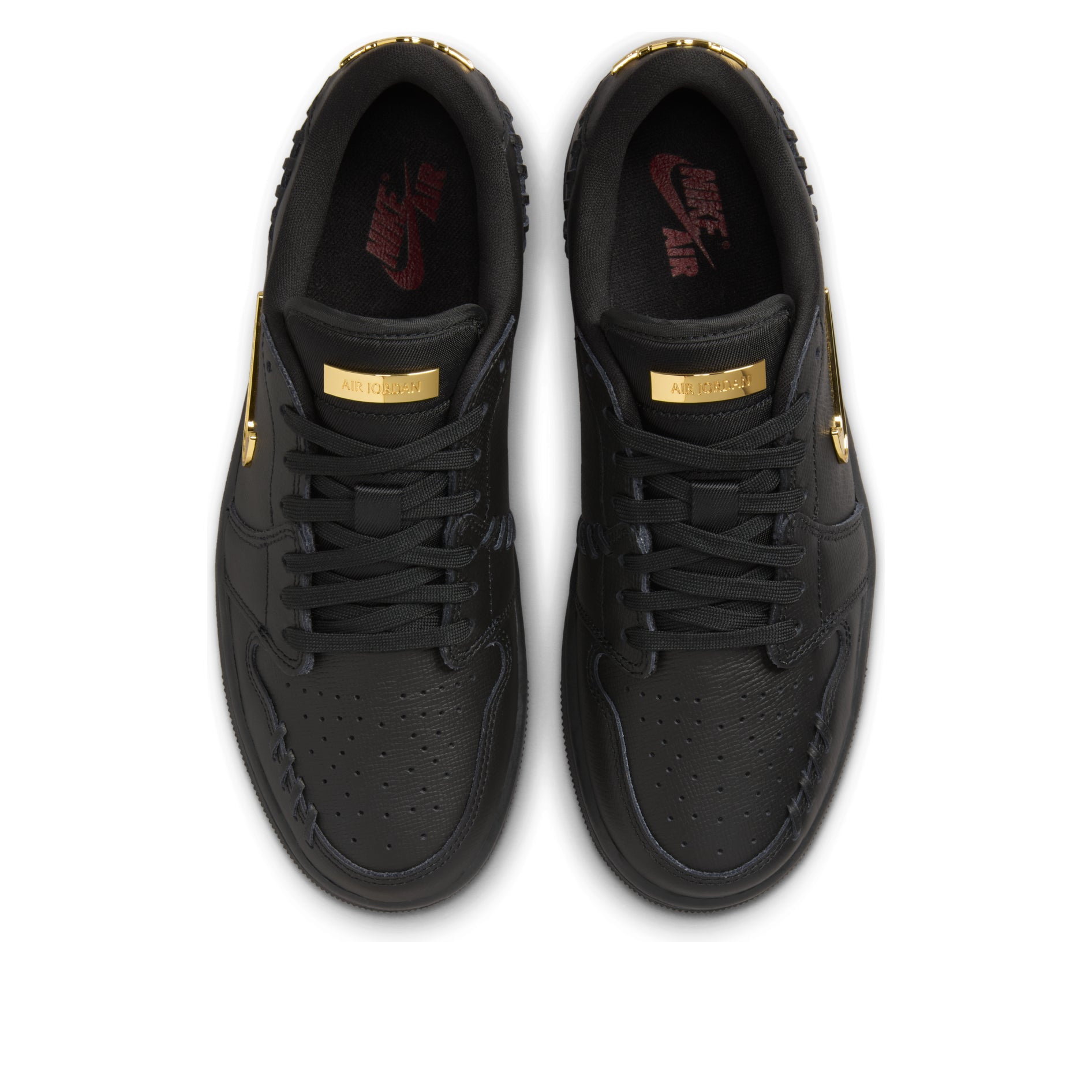 (WMNS) Air Jordan 1 Low Method of Make 'Black Metallic Gold' FN5032-007