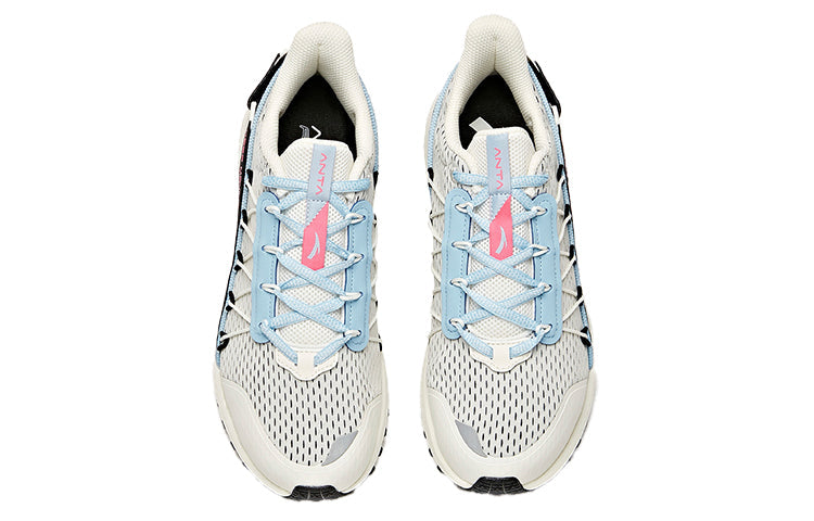 (WMNS) ANTA Running Series Low 'White Blue Black' 122035560-1