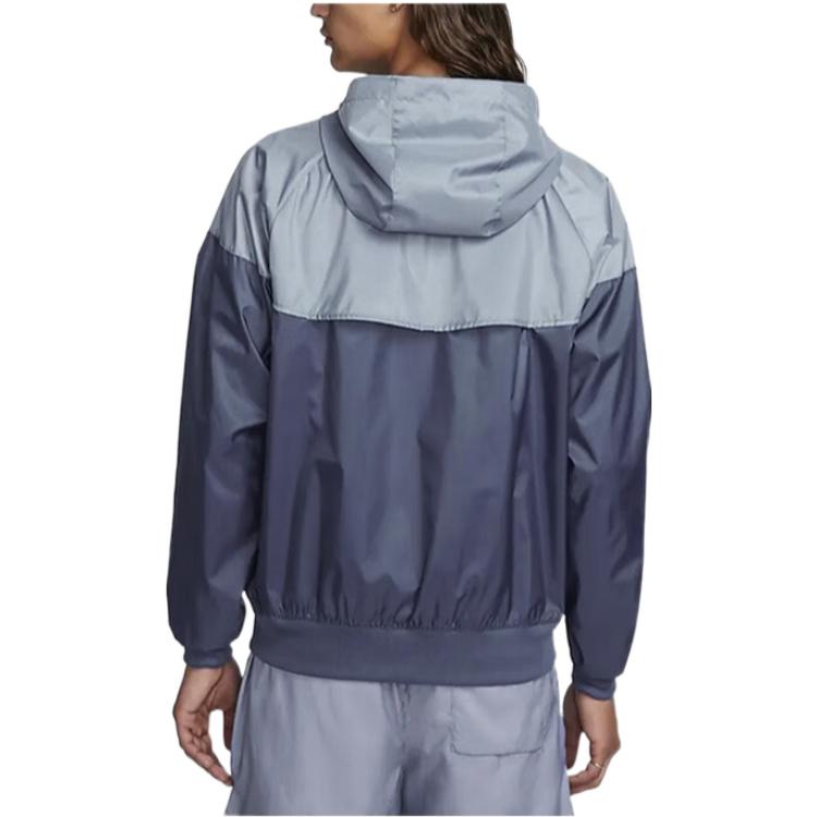 Nike Sportswear Windrunner Hooded Jacket 'Blue Grey' DA0001-491