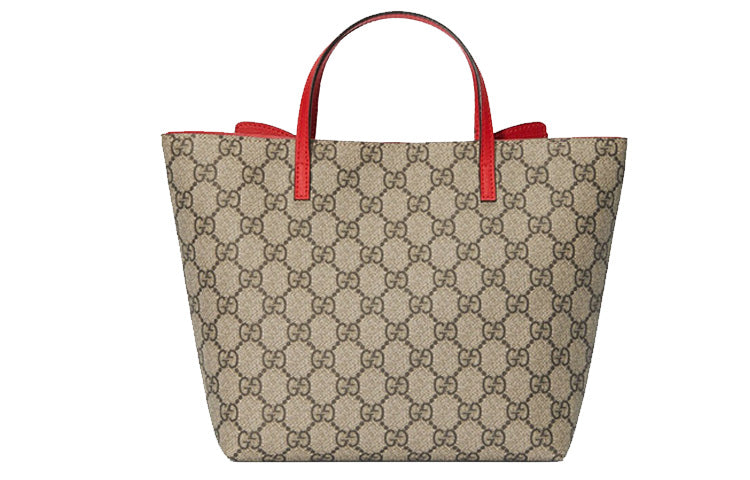 (WMNS) Gucci Rainbow Butterfly Logo Canvas Tote Ebony Multi-Color Handbag 550768-9U8CN-8695