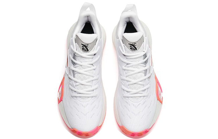 ANTA Cement Bubble Basketball Shoes 'White Pink' 112211602Q-2