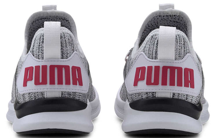 (WMNS) PUMA Ignite Flash Evoknit 'Grey Red' 190511-23