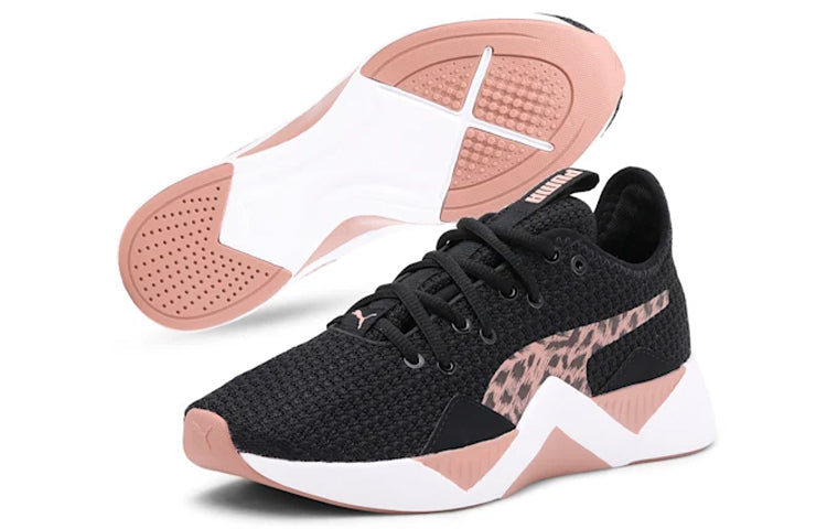 (WMNS) PUMA Incite Leopard 'Black Pink' 193240-01