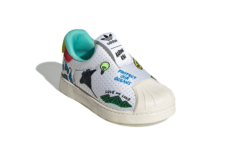 (TD) adidas Aaron Kai x Superstar 360 Primeblue 'Pop Art Style Waves' FX4926