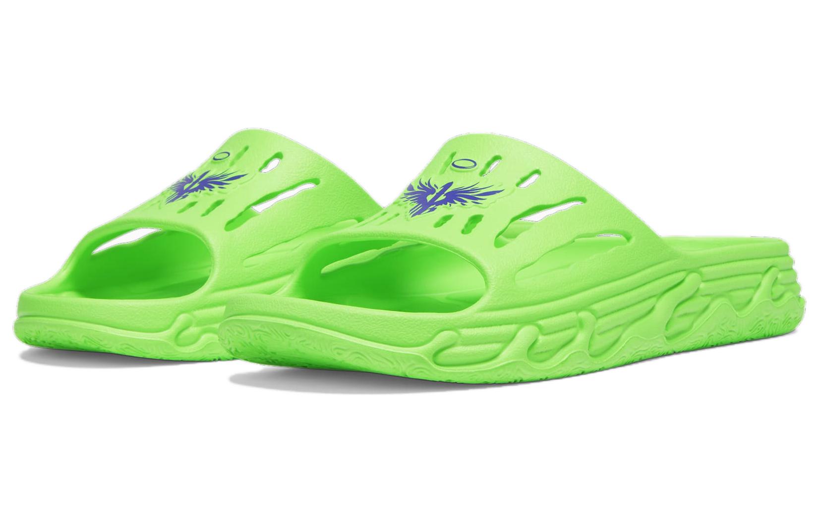 PUMA LaMelo Ball MB.03 Slides 'Green Gecko' 394223-01