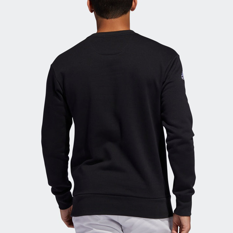 adidas Harden FLE Crew Basketball Casual Sports Round Neck Pullover Black EJ2143