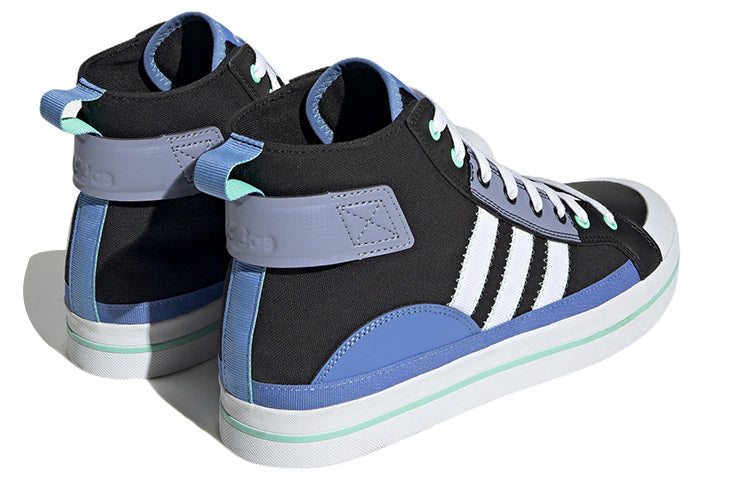adidas Neo City Canvas 'Black Blue' HQ4619