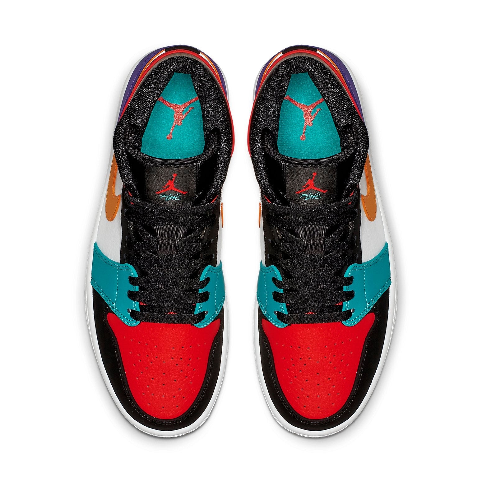 Air Jordan 1 Mid 'Multi-Color' 554724-125