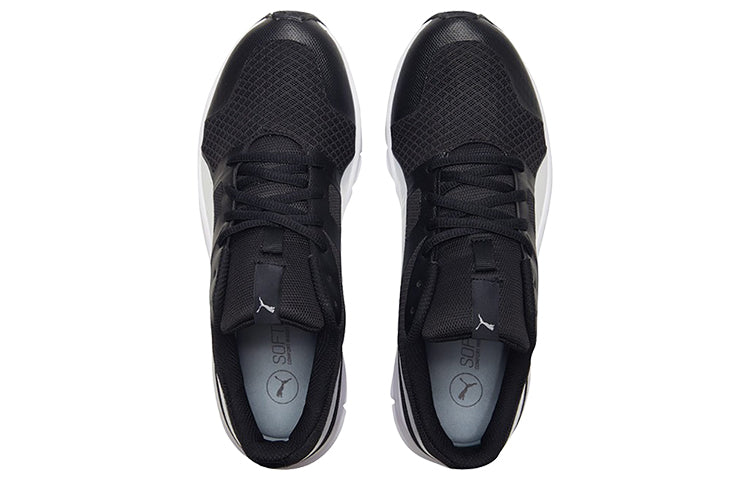 PUMA Flexracer Black White 360580-01
