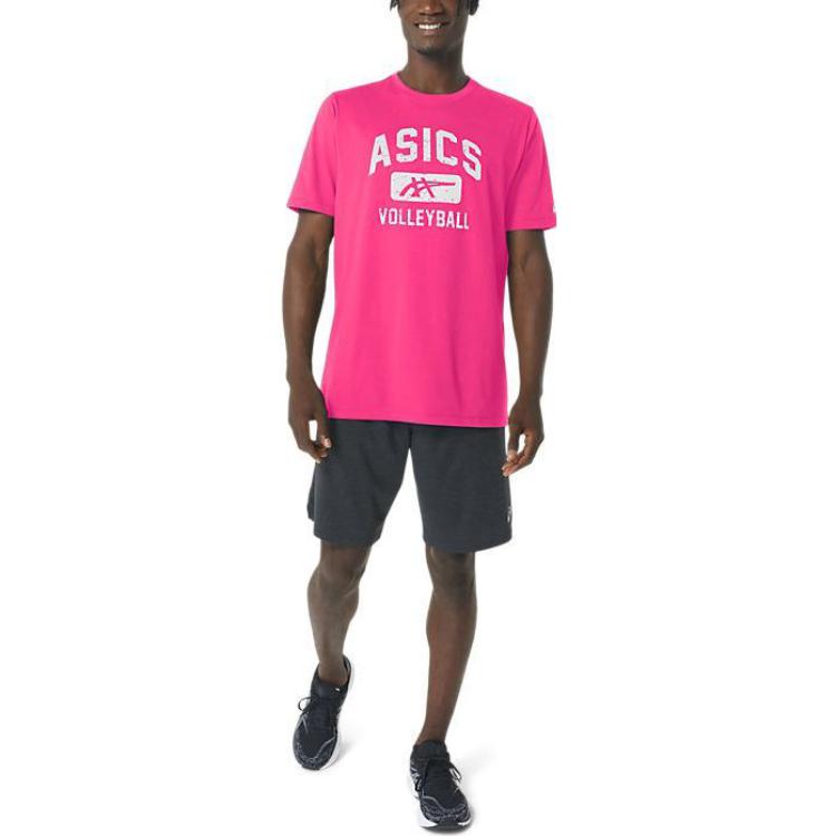 ASICS Volleyball Graphic T-shirt 'Hot Pink' 2053A157-670