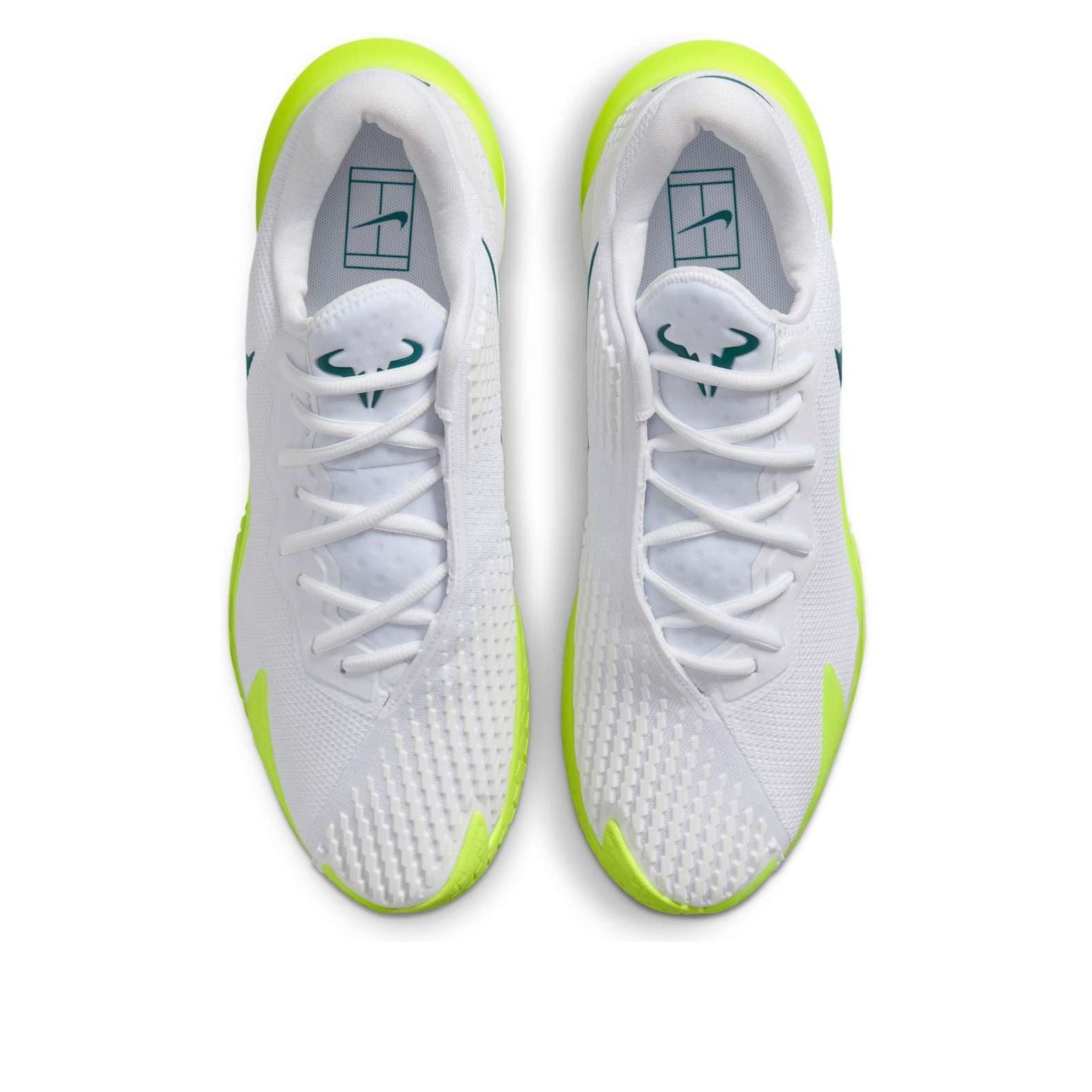 Nike Court Zoom Vapor Cage 4 Rafa 'White Volt Geode Teal' DD1579-107