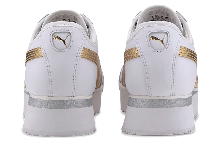 (WMNS) PUMA ROMA AMOR METAL WN'S 'White Gold' 371702-01