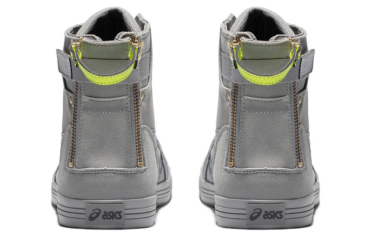 ASICS Double Clutch Grey/Green Fleece High Board Shoe 1203A038-020