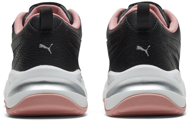 (WMNS) PUMA Cilia Lux 'Black Pink' 370282-01