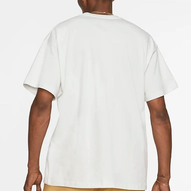 Men's Nike ACG logo Short Sleeve White T-Shirt BQ7342-122