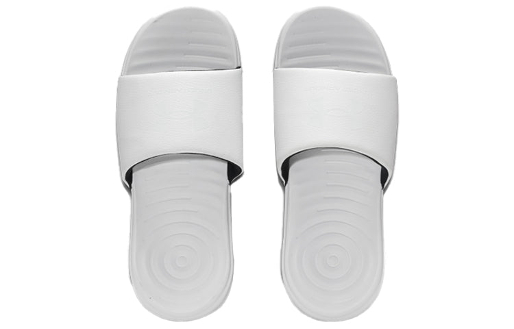 (WMNS) Under Armour Ansa Fixed Slides 'Triple White' 3023772-101
