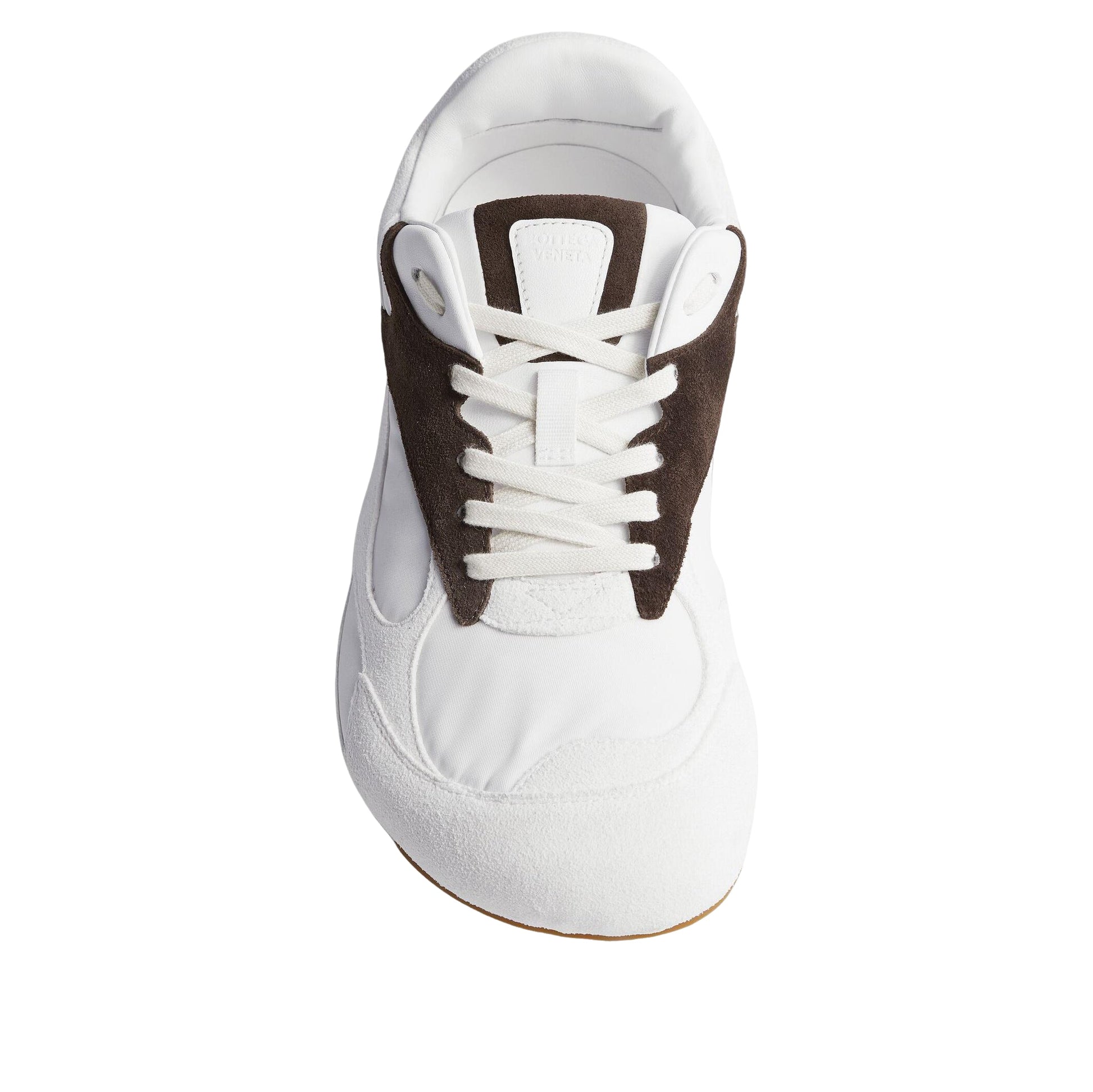 (WMNS) Bottega Veneta Orbit Flash Sneaker 'Optic White Espresso' 867944V3MS29163