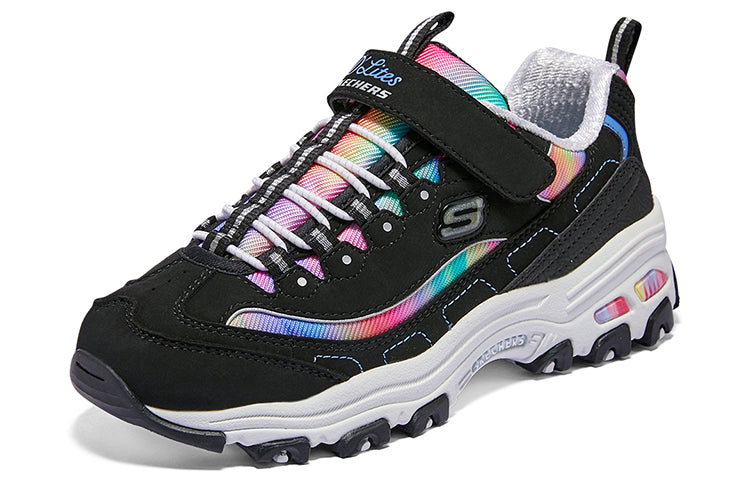 (GS) Skechers DLITES 'Black Multi' 303905L-BKMT