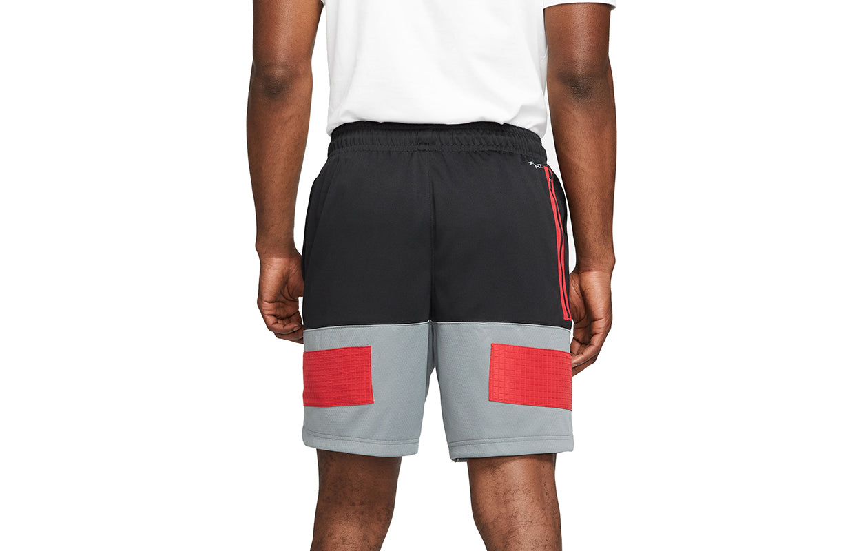 Air Jordan Basketball Sports Contrasting Colors Quick Dry Breathable Shorts Black CZ4767-010