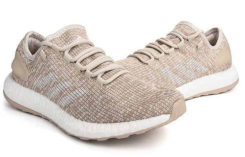 adidas Pure Boost Cream-Coloured White Shoes 'Light  White' S82099