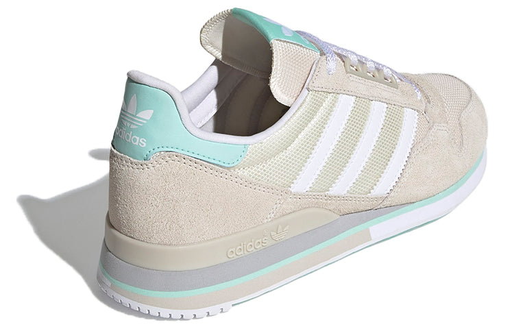 (WMNS) adidas originals ZX 500 Khaki 'Khaki White' FX7068