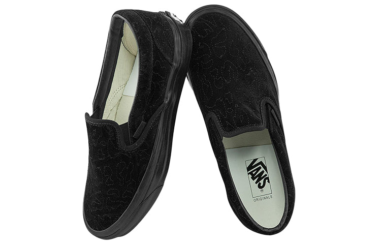 Vans OG Classic Slip-On LX 'Velvet Emboidery - Leopard Black' VN0A45JK9RF