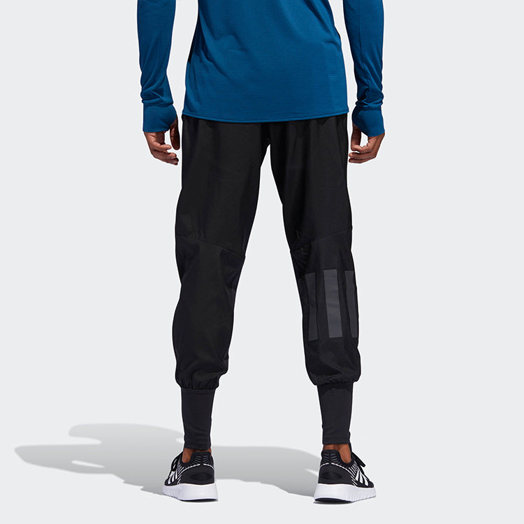 adidas Astro Pant M Slim Fit Bundle Feet Reflective Running Long Pants Black DW3702