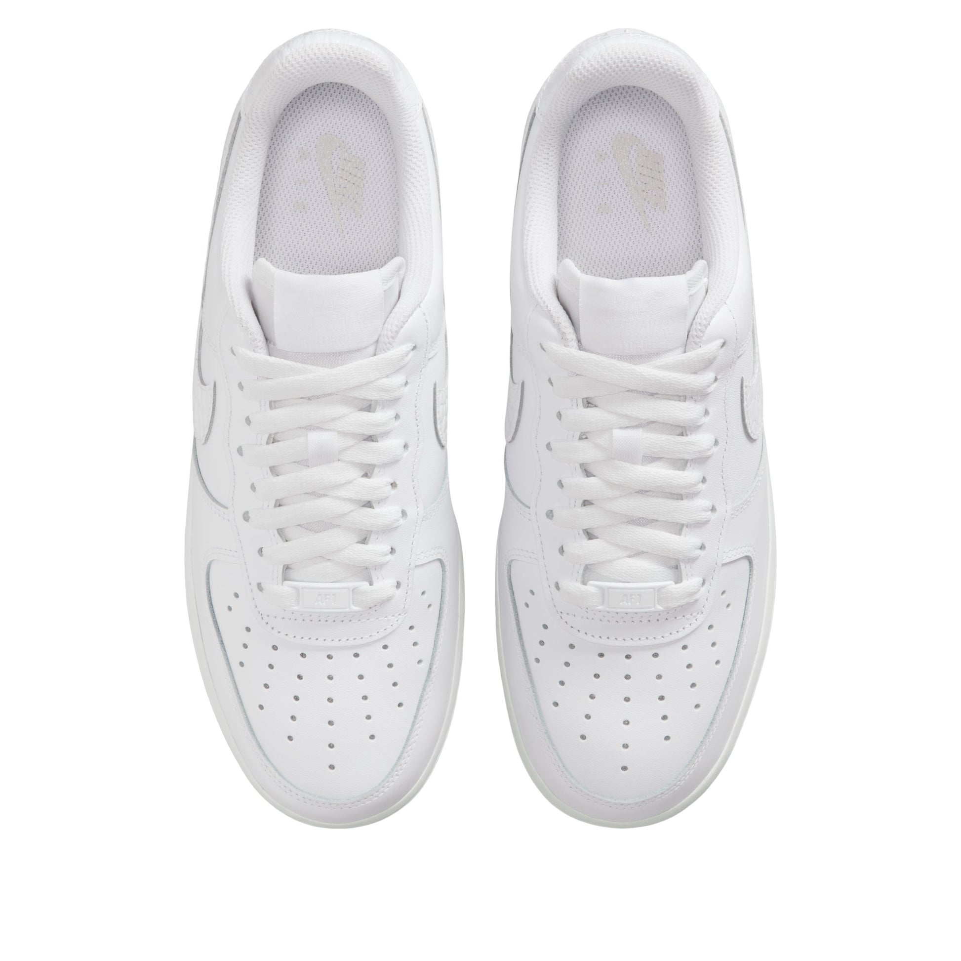 (WMNS) Nike Air Force 1 Low Pebble Croc 'White' IO4837-100