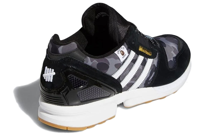 adidas x A Bathing Ape x Undefeated ZX 8000 'A-ZX Series - Black Camo' FY8852