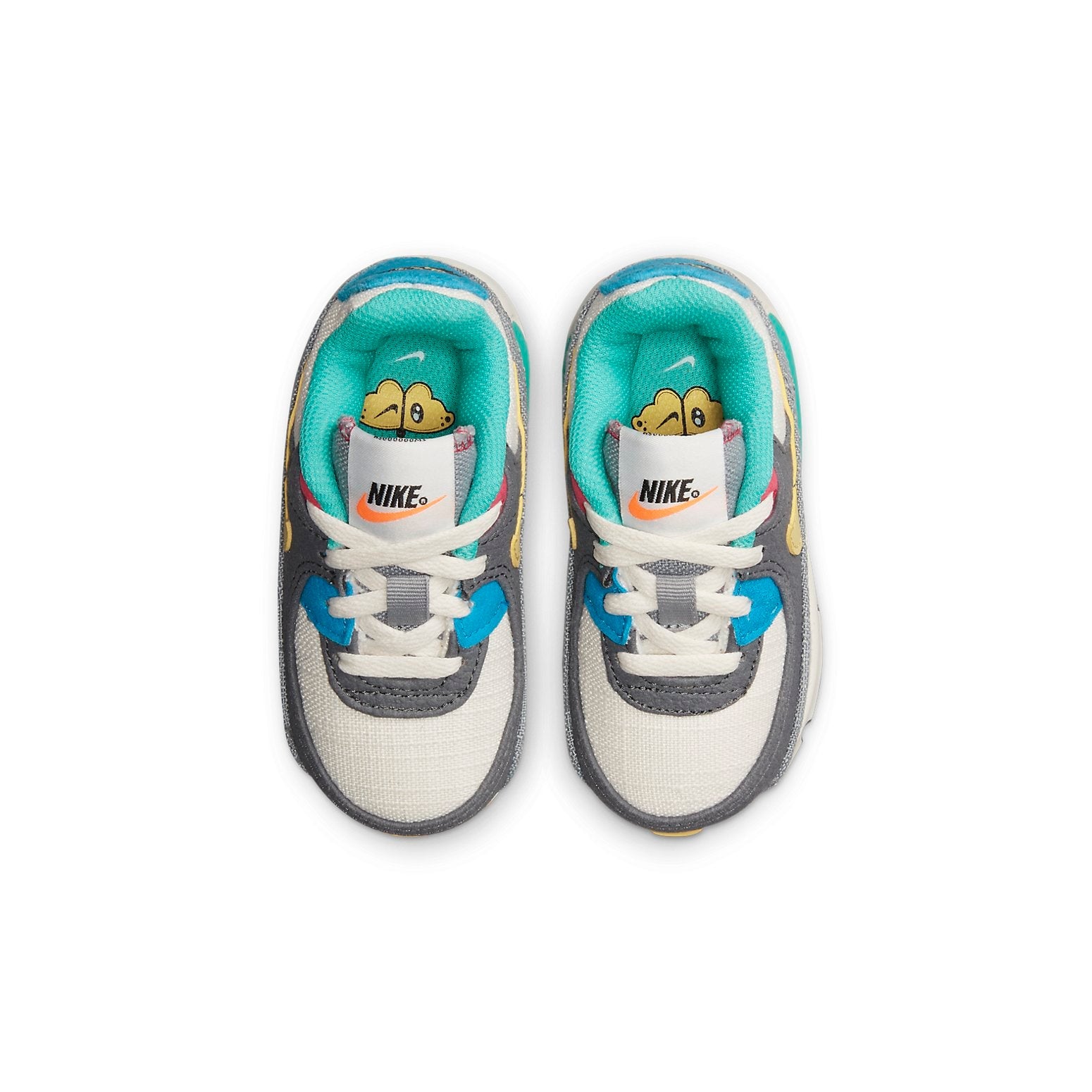 (TD) Nike Air Max 90 Leather 'Air Sprung - Iron Grey' DQ7762-001