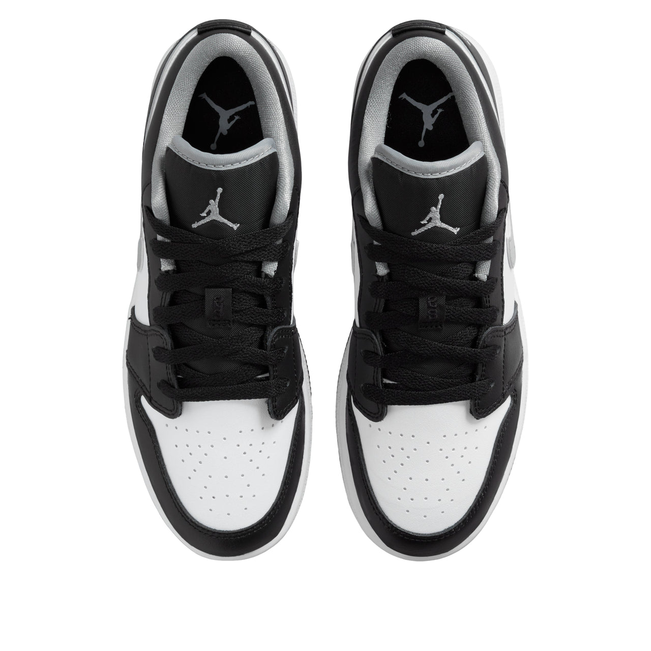(GS) Air Jordan 1 Low 'Black Medium Grey' 553560-040