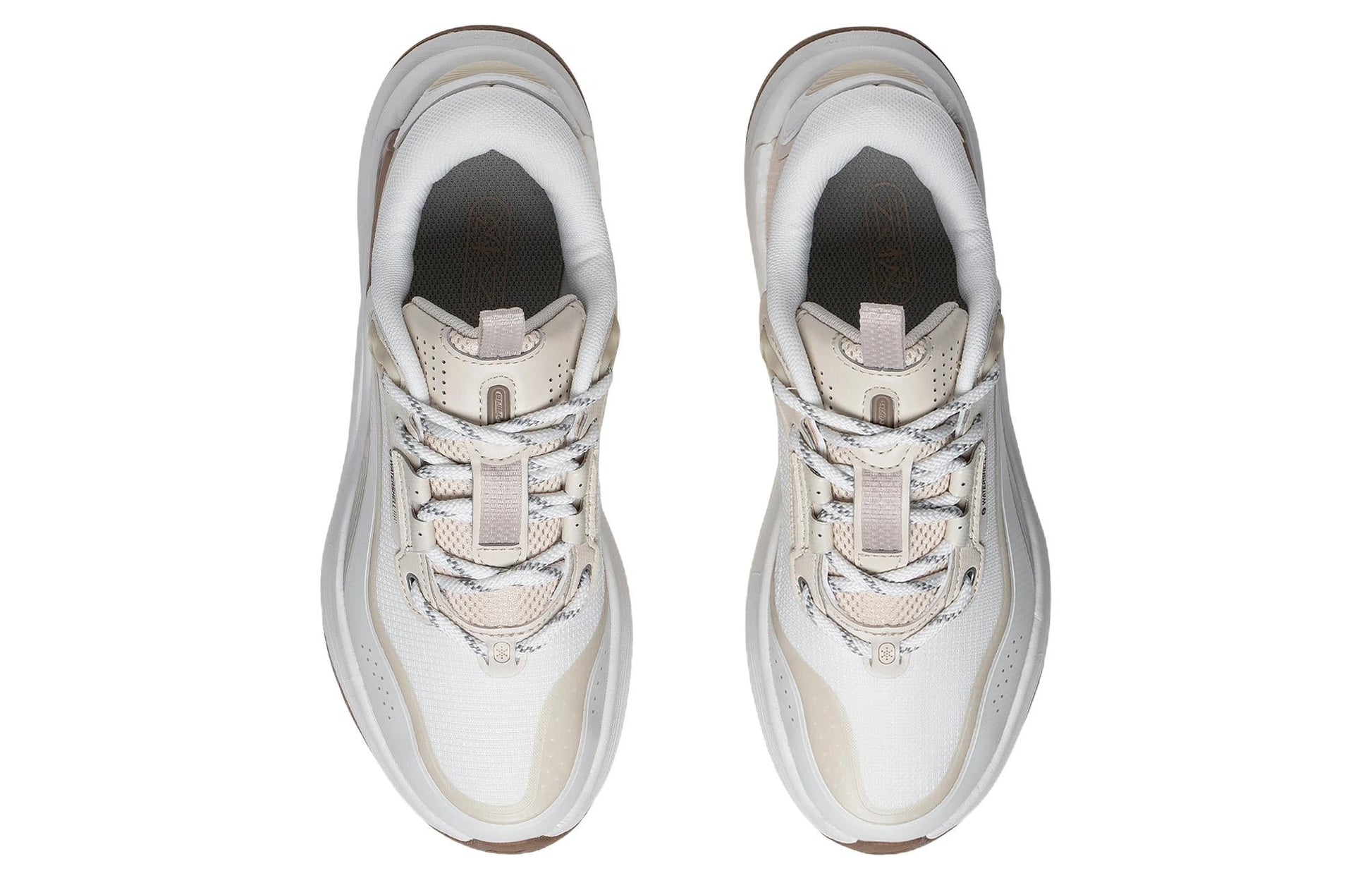 (WMNS) Li-Ning Yunji 'White Grey Brown' AGLS108-4