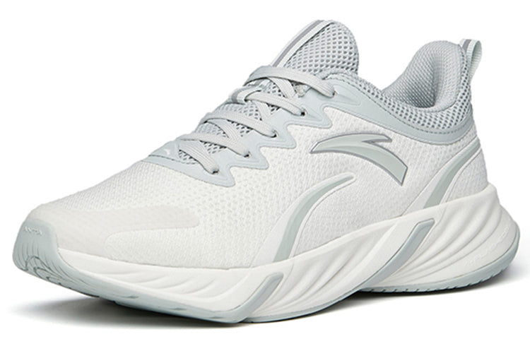 (WMNS) ANTA Running Series Sneakers 'White Grey' 122145523-3