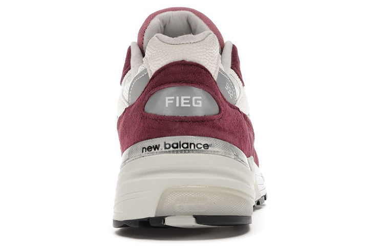 New Balance x Kith 992 Made in USA 'Kithmas Collection - Burgundy Reef' M992KB