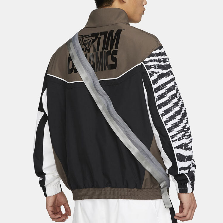 Men's Nike x ACRONYM Crossover Mesh Sports Jacket Asia Edition Brown CZ4669-100