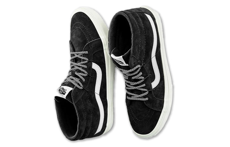 Vans Sk8-mid Reissue Ghillie Mte Shoes Black/White VN0A3TKQEMI