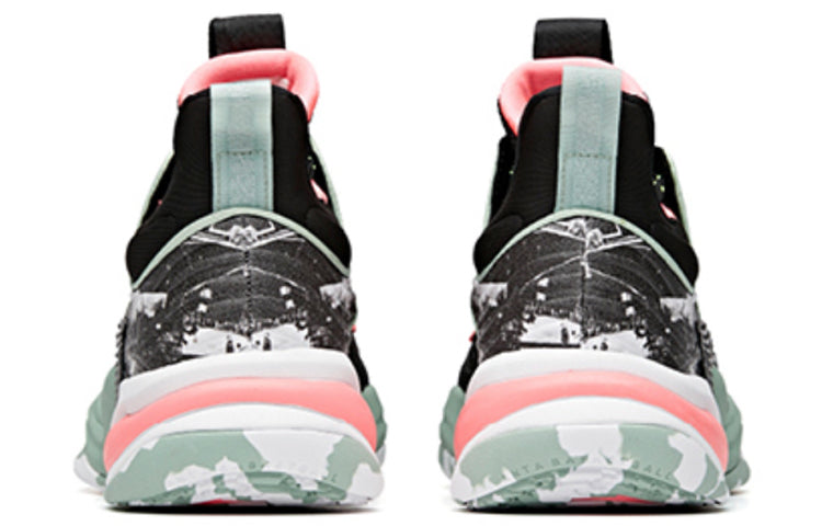 ANTA Shock The Game 'Black Pink Green' 112031105-1