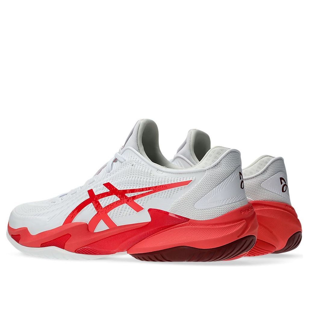 ASICS Court FF 3 Novak 'White Electric Red' 1041A522-966