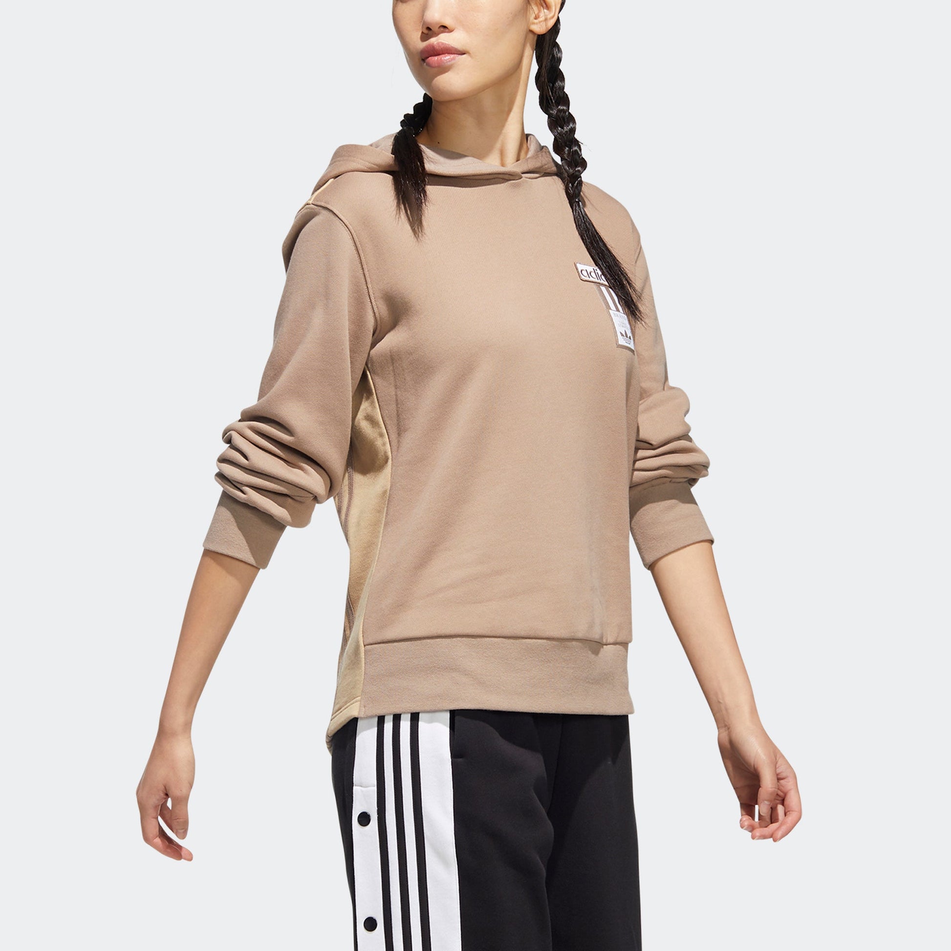 (WMNS) adidas Adibreak Hoodies 'Brown' HH9450