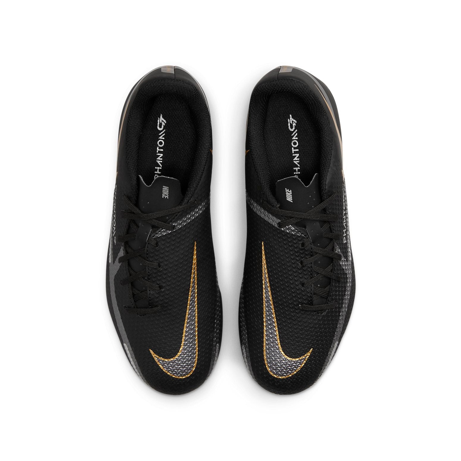 (GS) Nike Phantom GT2 Academy MG 'Black Metallic Gold' DC0812-007