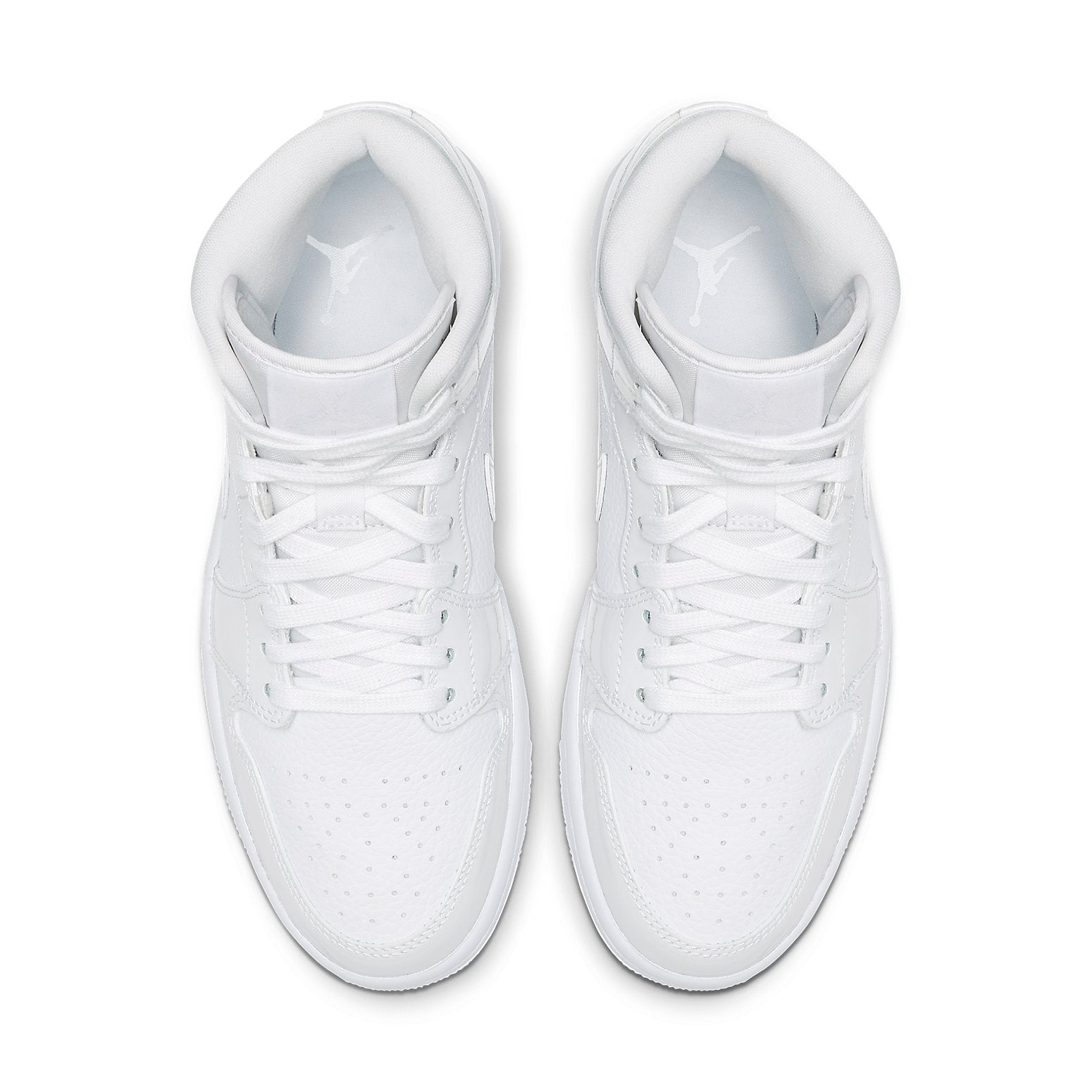 (WMNS) Air Jordan 1 Mid 'Triple White' BQ6472-100